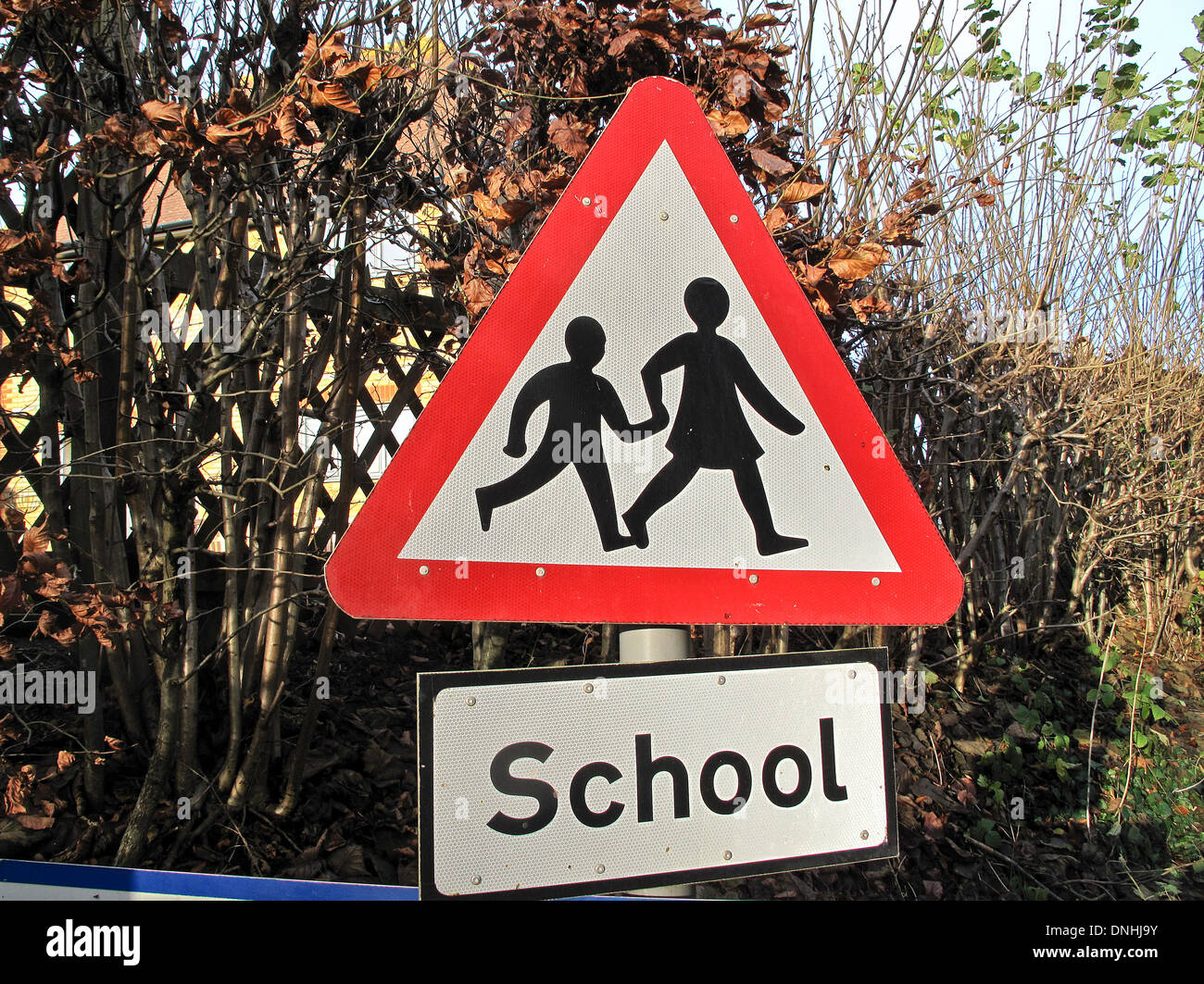 School signage hi-res stock photography and images - Alamy