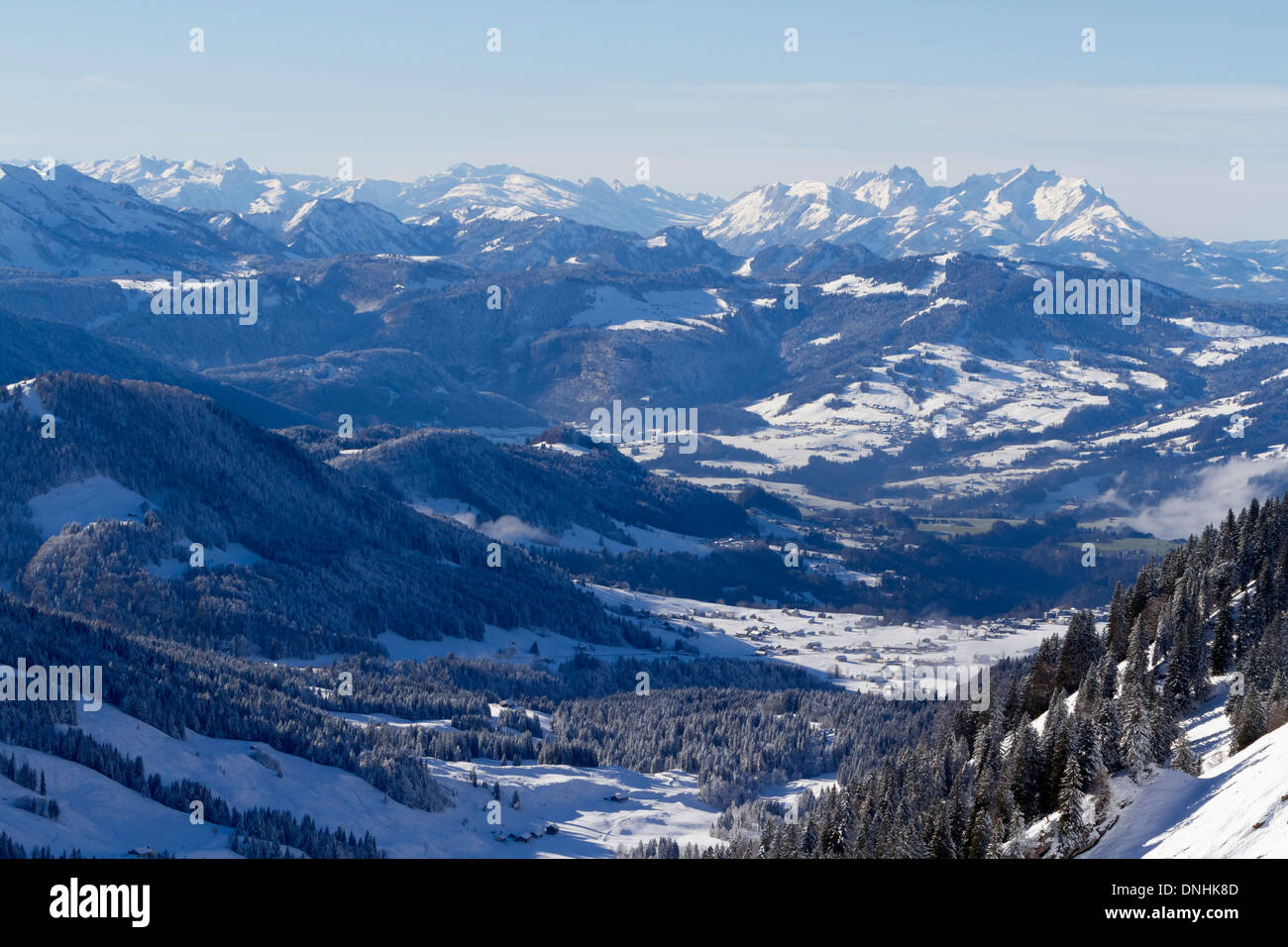 Mountain alps landscape winter hi-res stock photography and images - Alamy