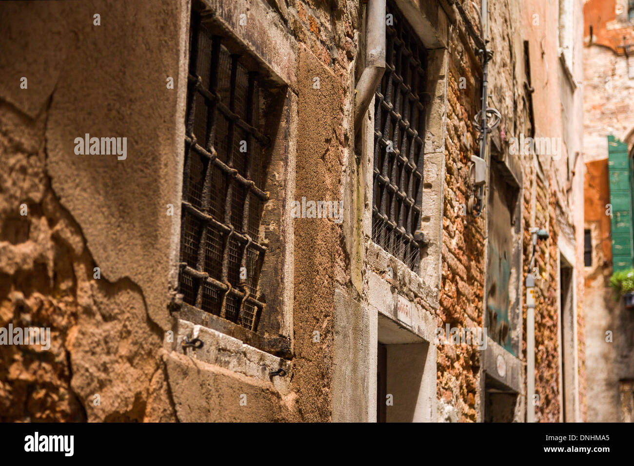 Low angle view of a old building, Venice, Veneto, Italy Stock Photo
