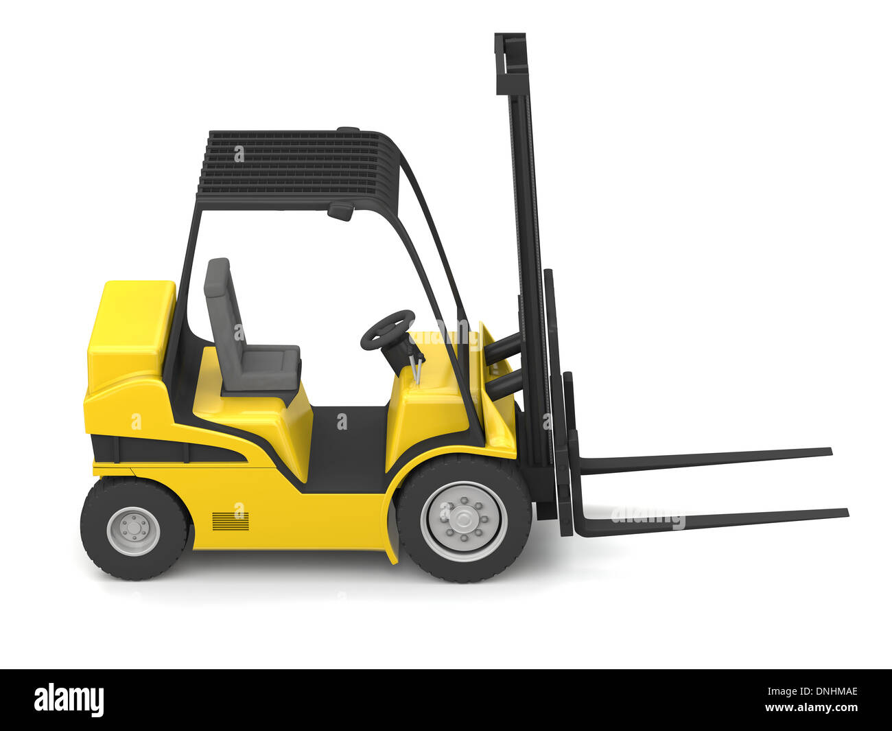 Yellow Forklift Yellow Forklift
