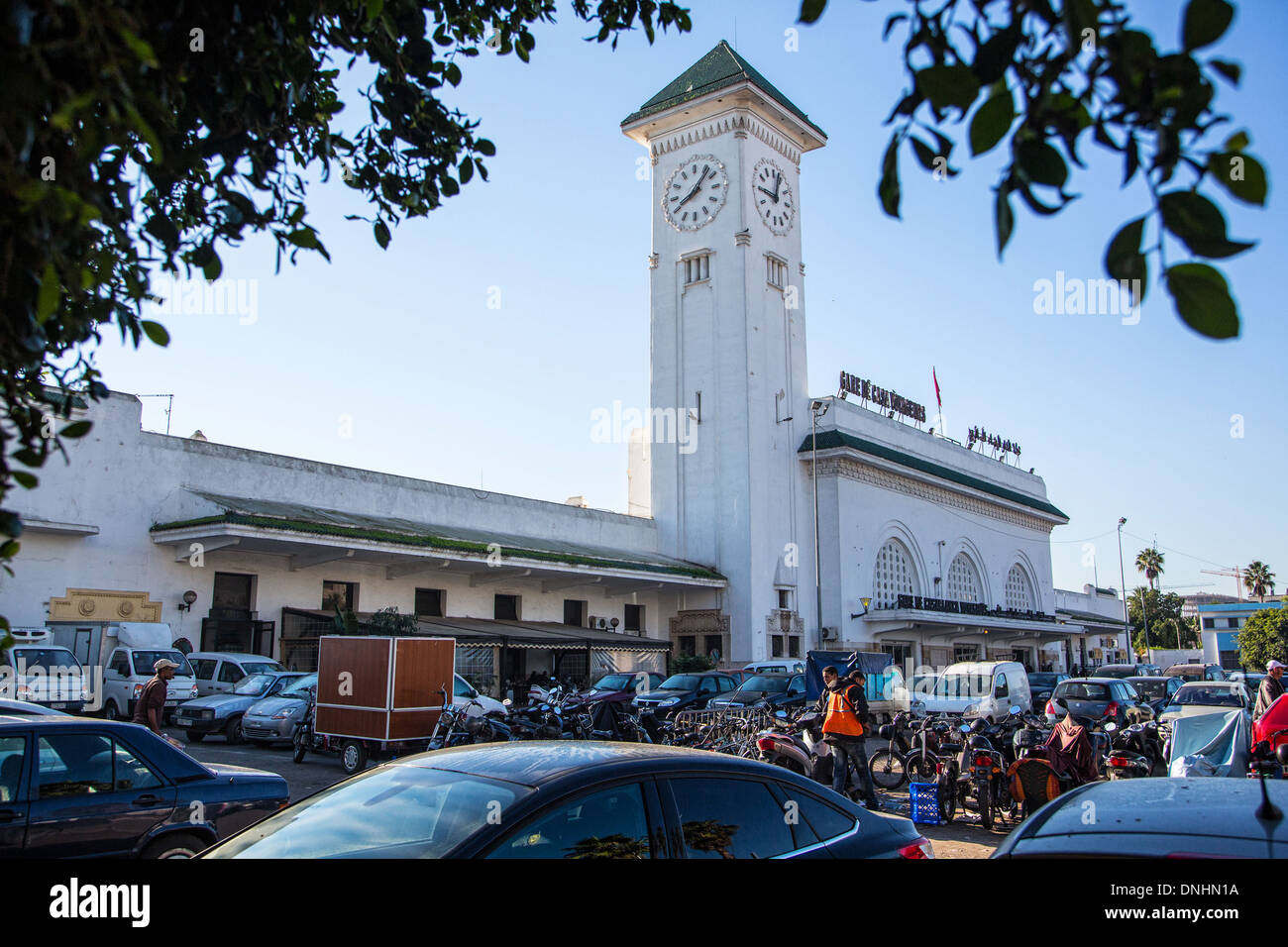 CASA VOYAGEURS TRAIN STATION, CASABLANCA, MOROCCO, AFRICA Stock Photo Alamy