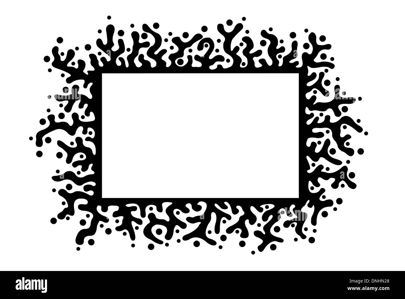 splash frame illustration isolated Stock Photo - Alamy