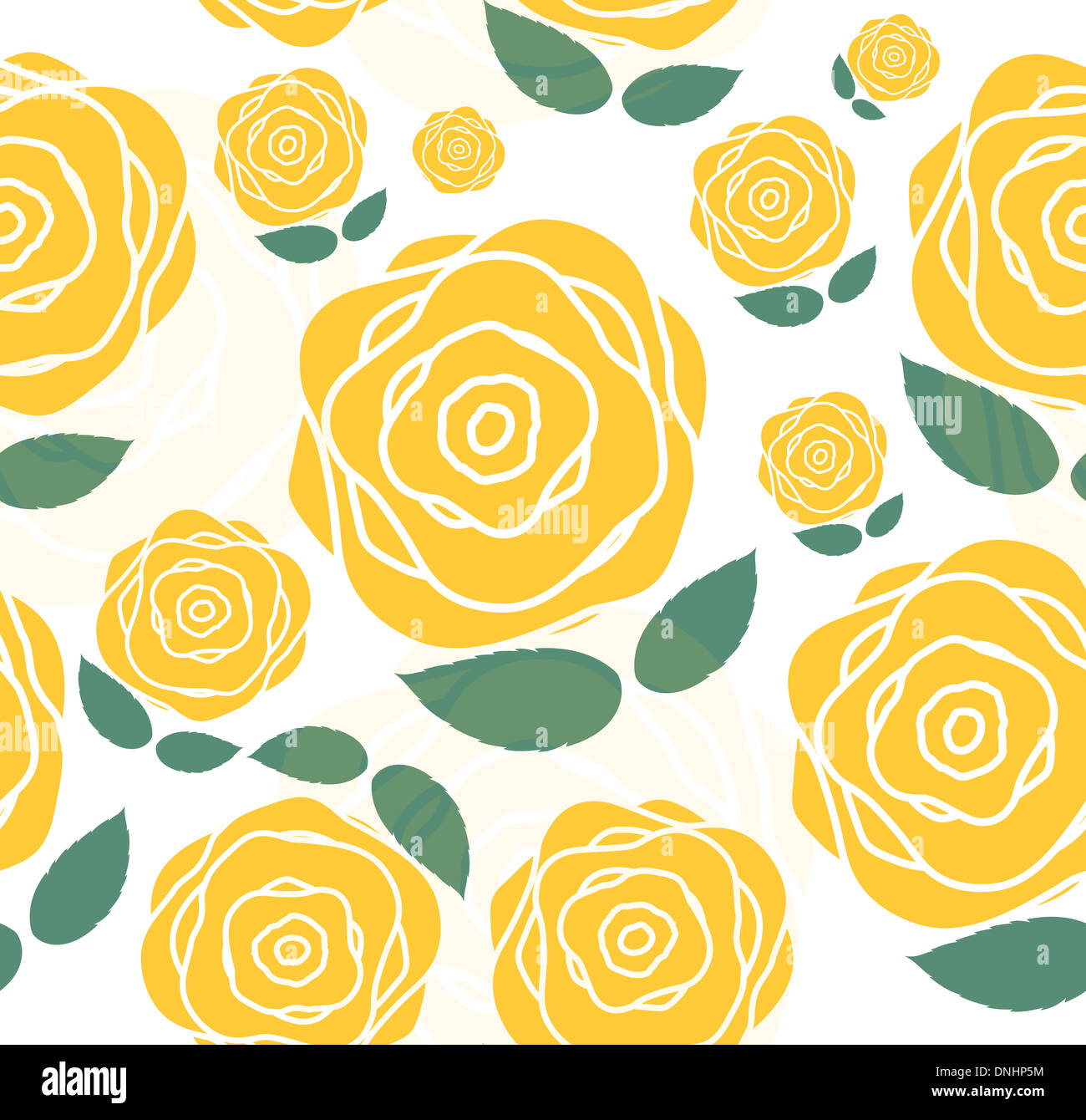 Floral Seamless Pattern Background for Wedding and Birthday. Vector ...
