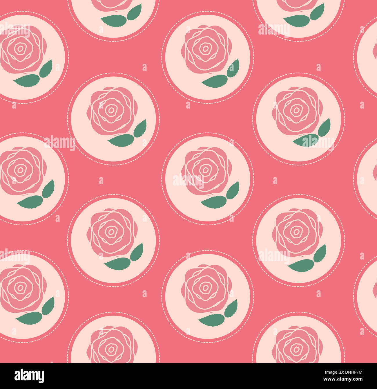 Floral Seamless Pattern Background for Wedding and Birthday. Vector ...