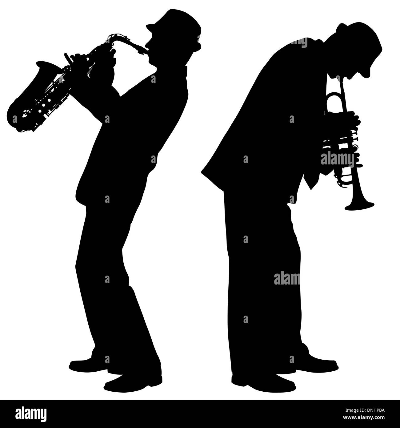 Trumpet player black hires stock photography and images Alamy