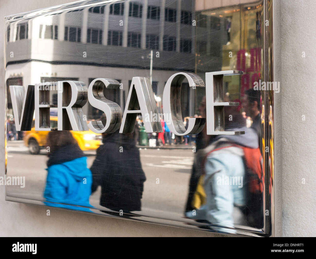 Versace sign hi-res stock photography and images - Alamy