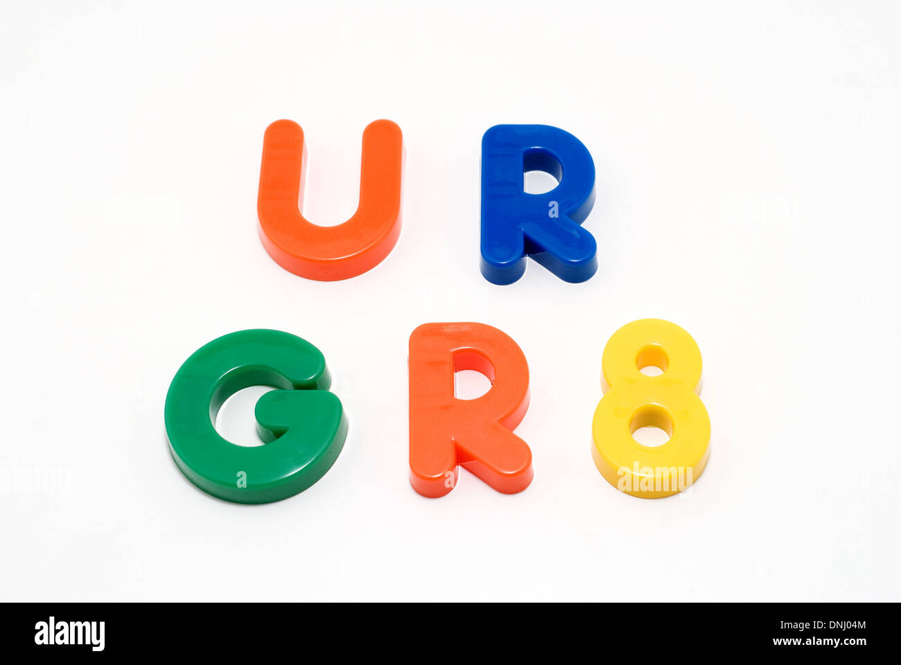 Text jargon on white - You are great concept.. Stock Photo