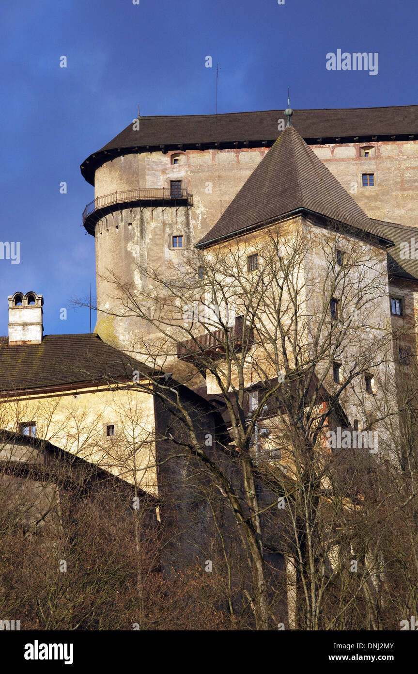 Orava Castle, one of the most beautiful castles in Slovakia Stock Photo