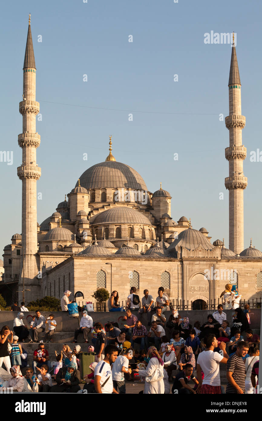 Rustem Pasa Mosque in Istanbul, Turkey Stock Photo