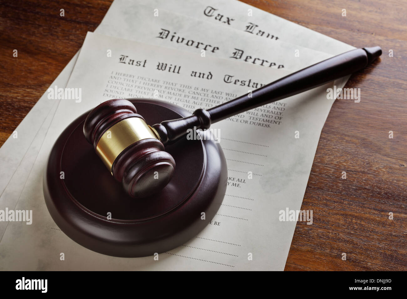 Legal system Stock Photo