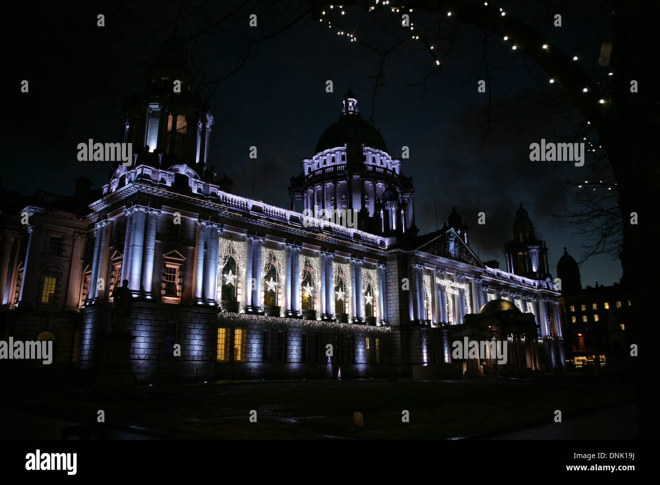 Belfast christmas lights hires stock photography and images Alamy