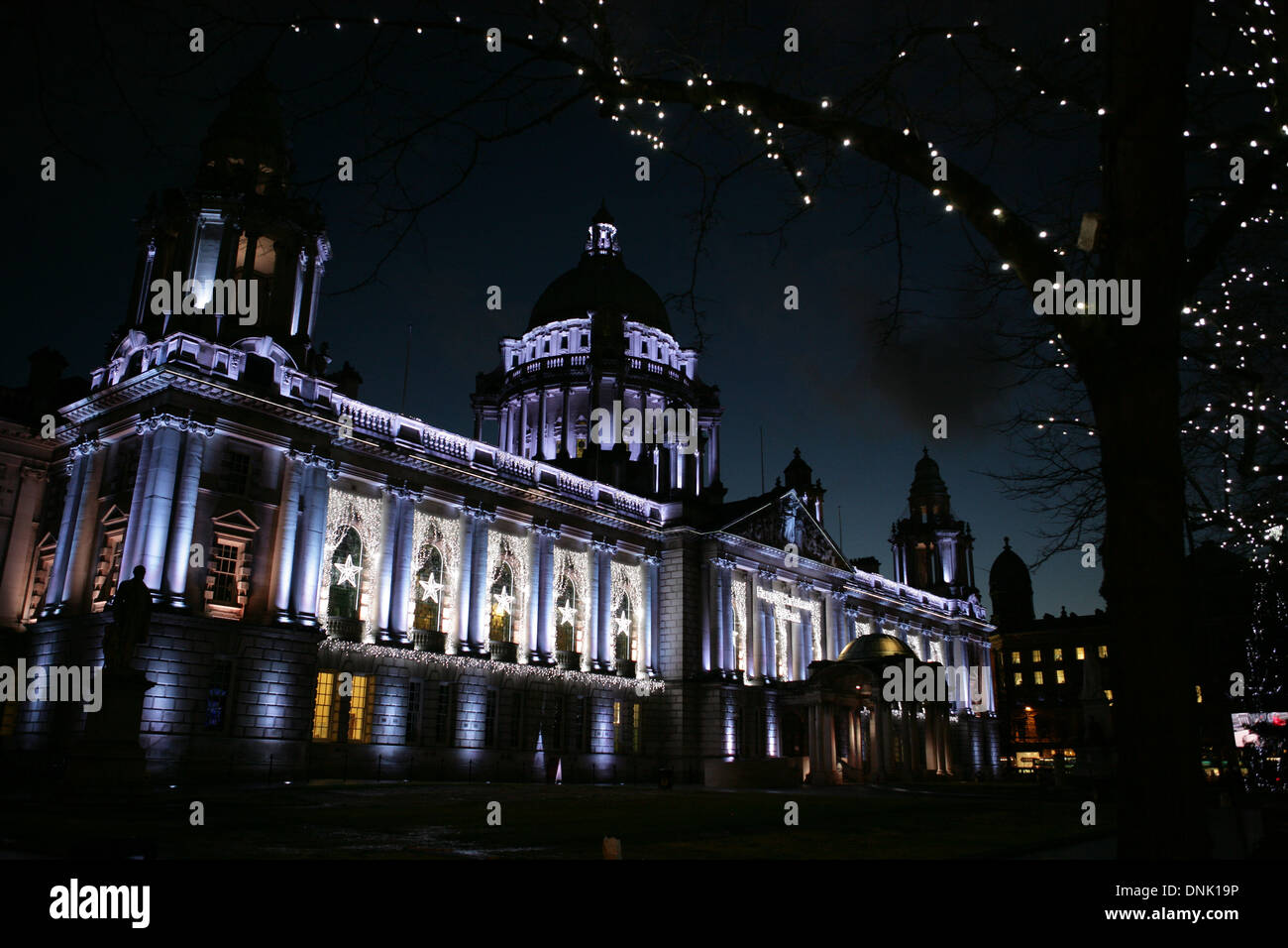 Belfast christmas lights hires stock photography and images Alamy