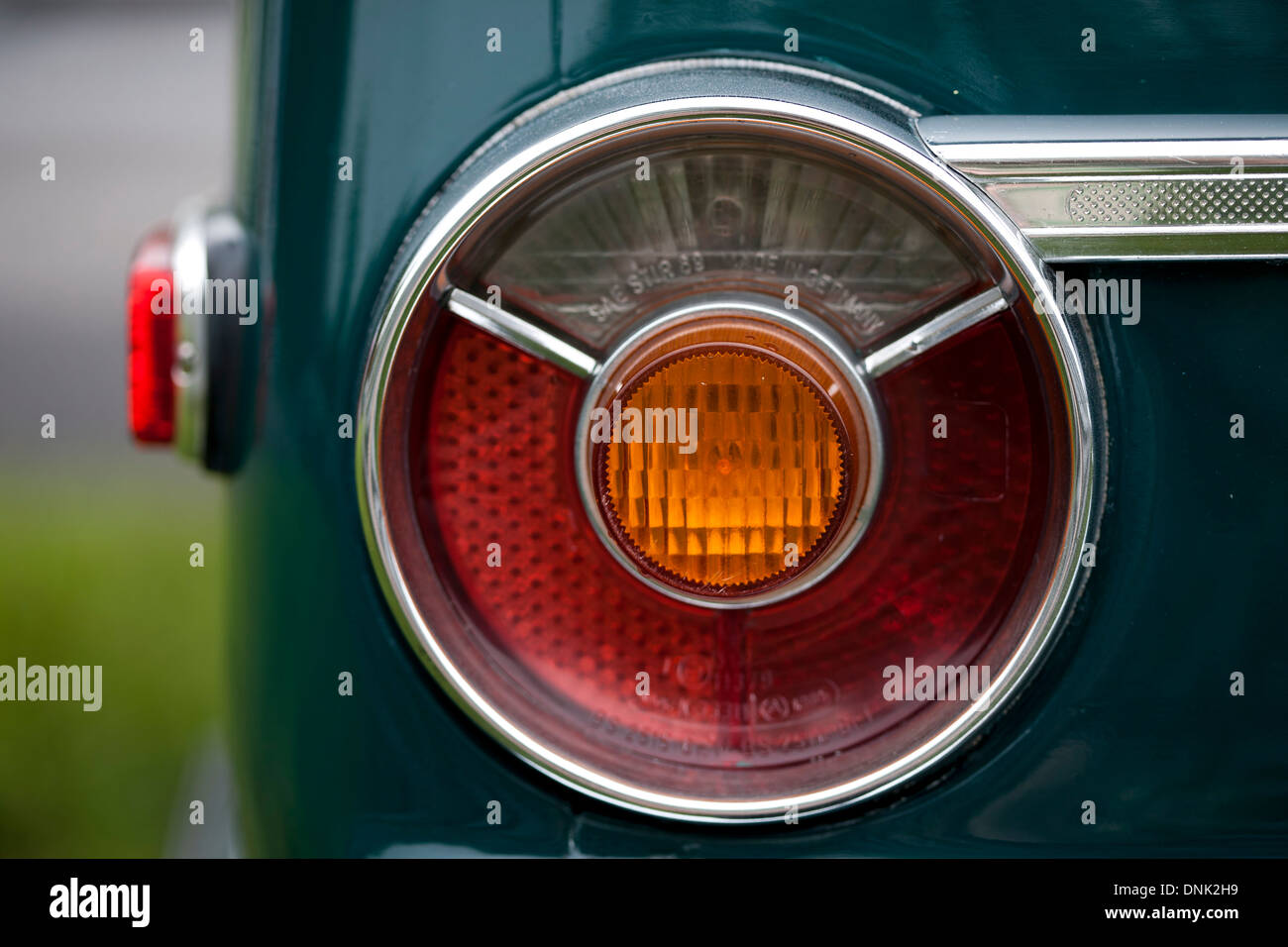 tail light of a vintage BMW Stock Photo Alamy