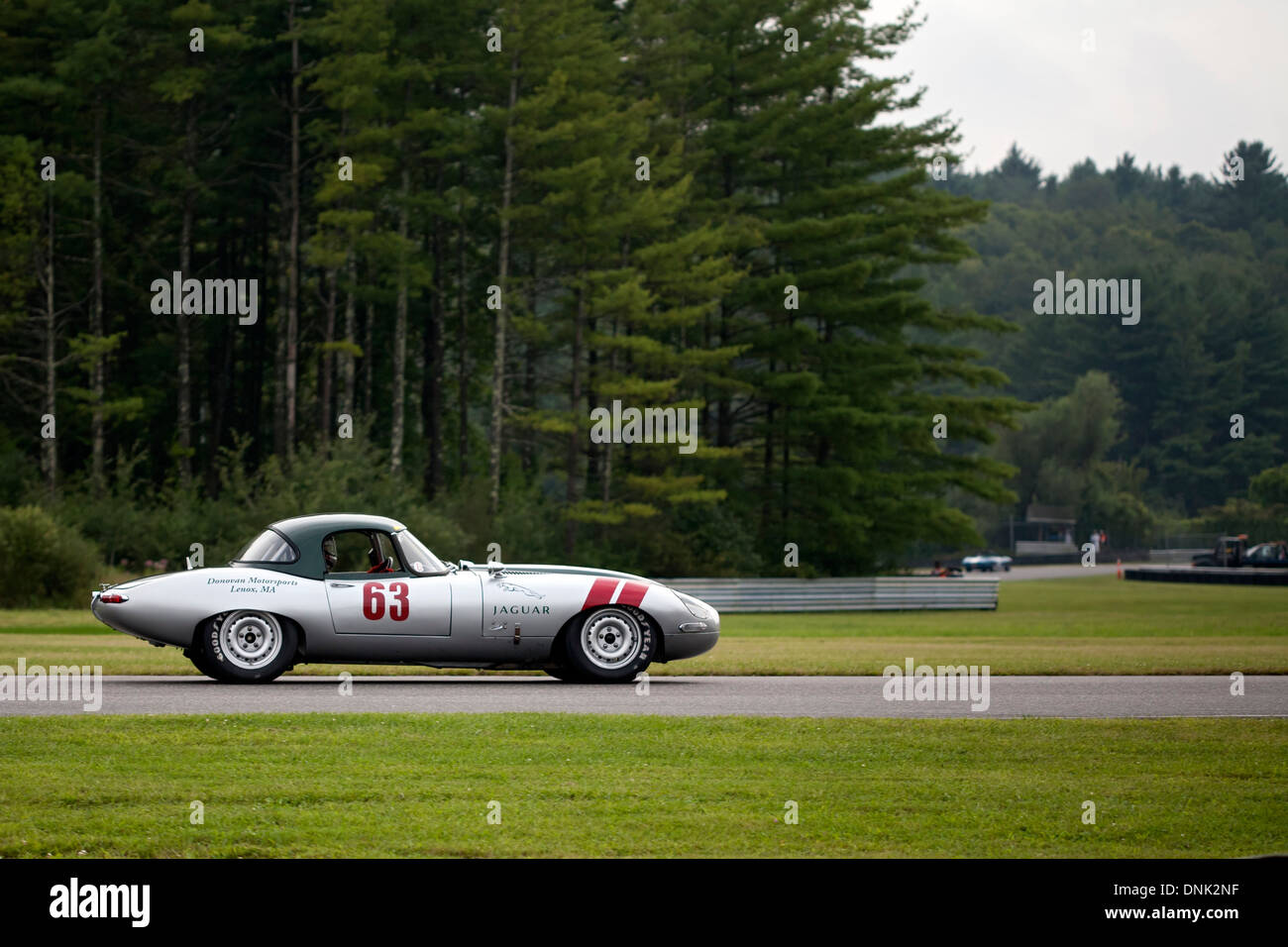 Silver race car hi-res stock photography and images - Alamy