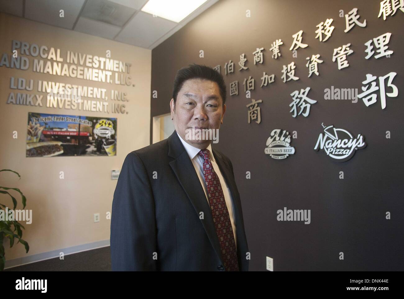 Los Angeles, California, USA. 17th Dec, 2013. John Tu, President of Pro