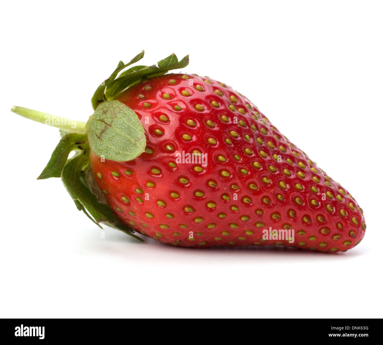 Strawberry isolated on white background Stock Photo - Alamy