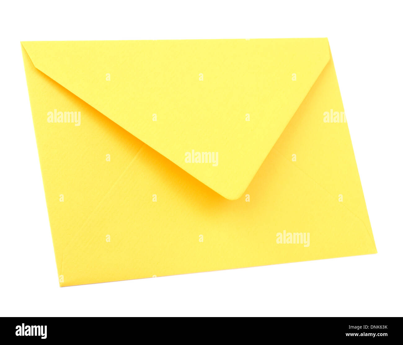 envelope isolated on white background Stock Photo