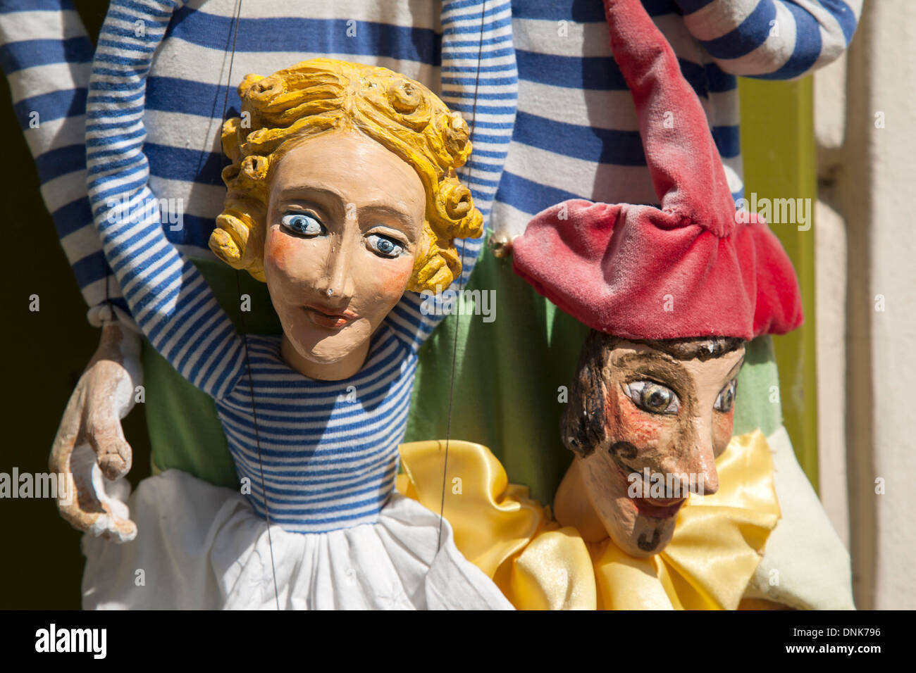 Truhlar Marionety - Marionette Puppet Shop; Mala Strana Neighborhood;  Prague, Czech Republic Stock Photo - Alamy