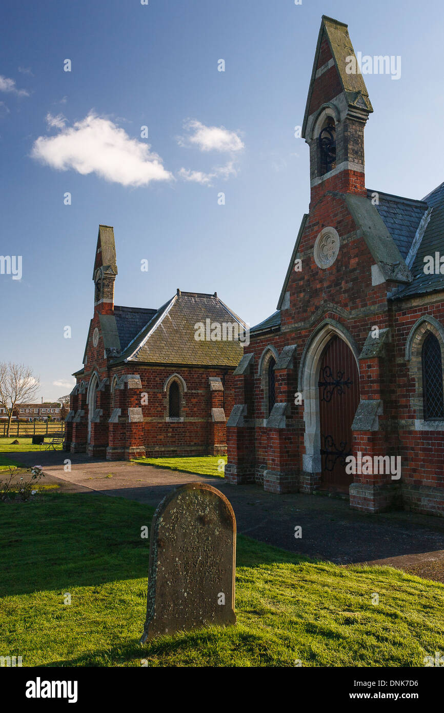 Cementery, Lincolnshile, England, U.K., Europe Stock Photo