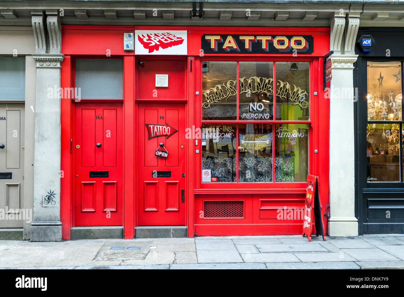 Tattoo Parlour Exterior Stock Photos Tattoo Parlour Exterior