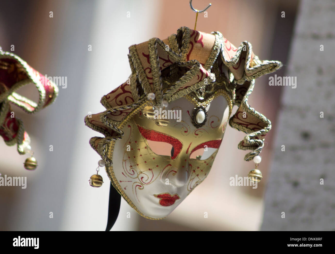 Venetian carnival masks Stock Photo