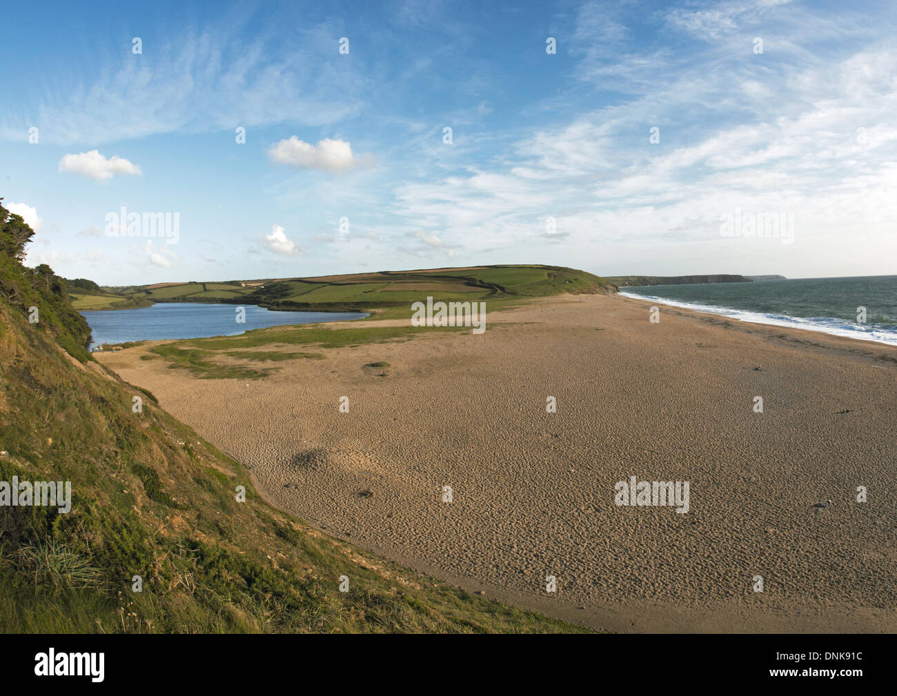 FILE PICS: Loe Bar near Porthleven, Cornwall. 1st January 2014. Person reported missing in sea at Loe Bar, near Porthleven, Cornwall. Original photo date 16th October 2012.  Credit:  Bob Sharples/Alamy Live News Stock Photo