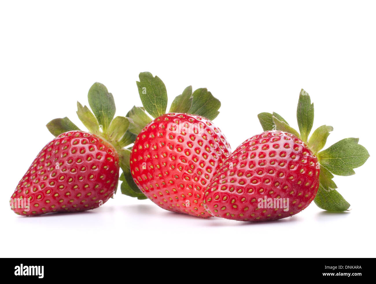 Strawberry isolated on white background cutout Stock Photo - Alamy