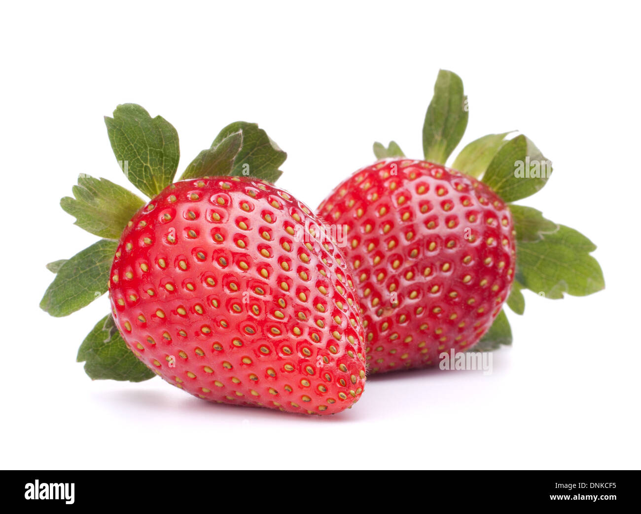 Strawberry isolated on white background cutout Stock Photo - Alamy