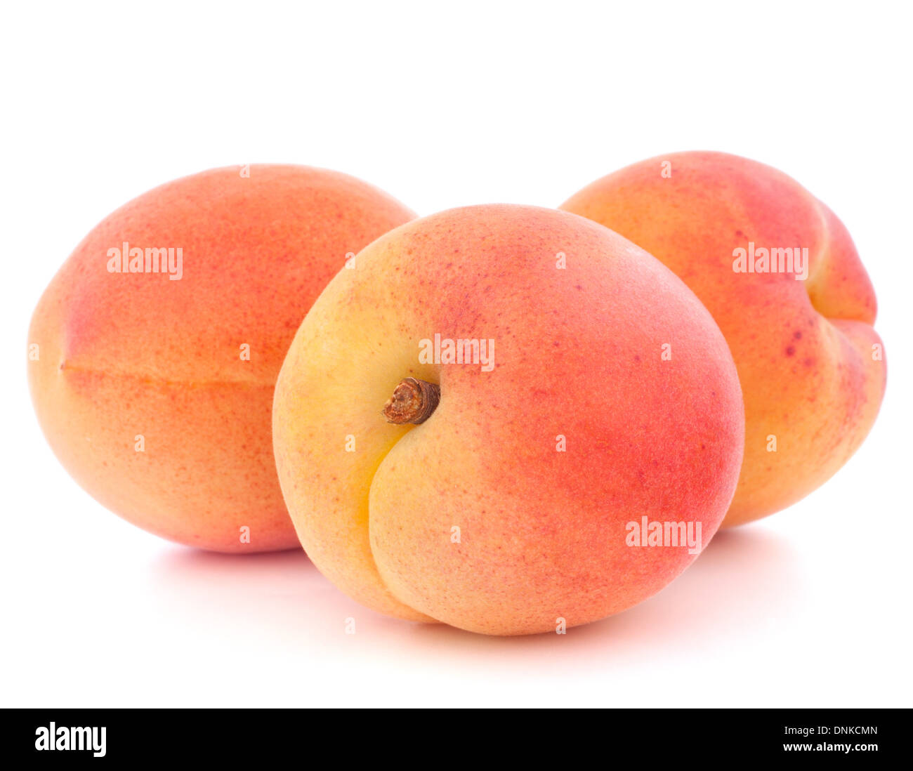 Ripe apricot fruit isolated on white background cutout Stock Photo - Alamy
