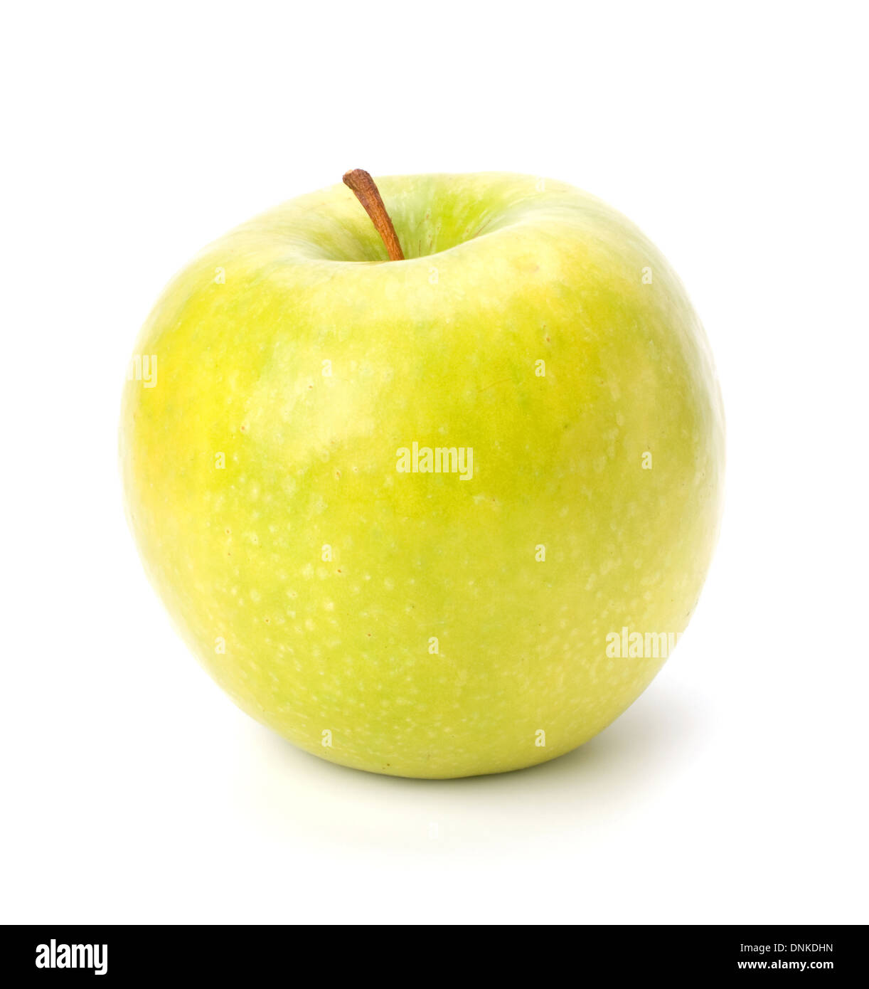 green apple isolated on white background Stock Photo - Alamy