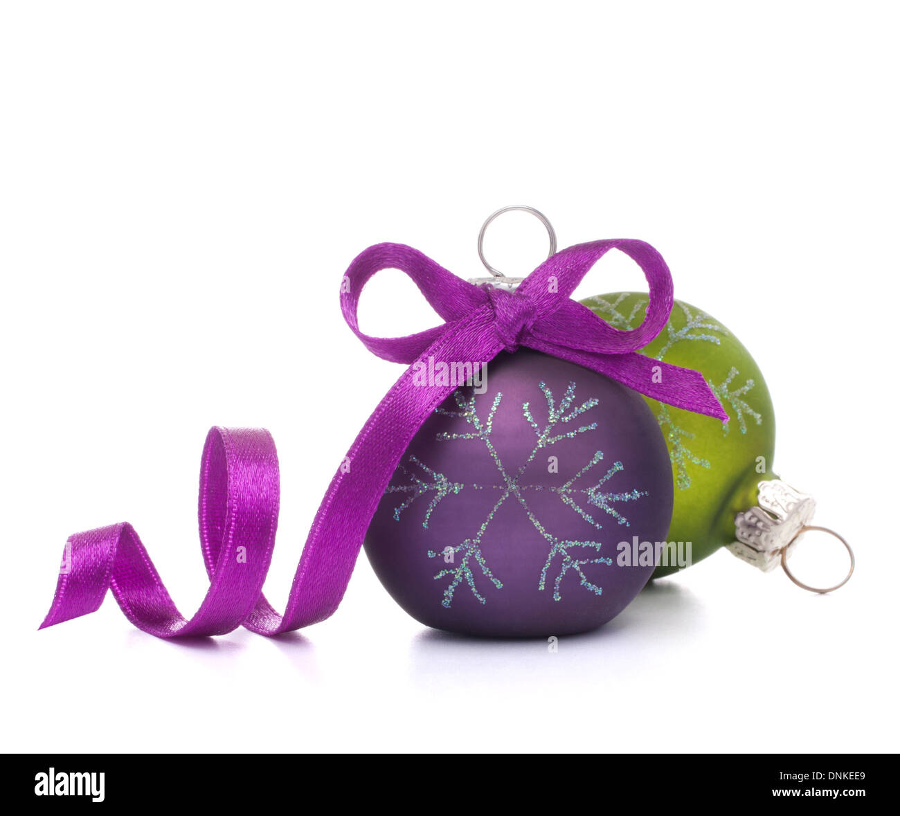 Christmas ball isolated on white background cutout Stock Photo - Alamy