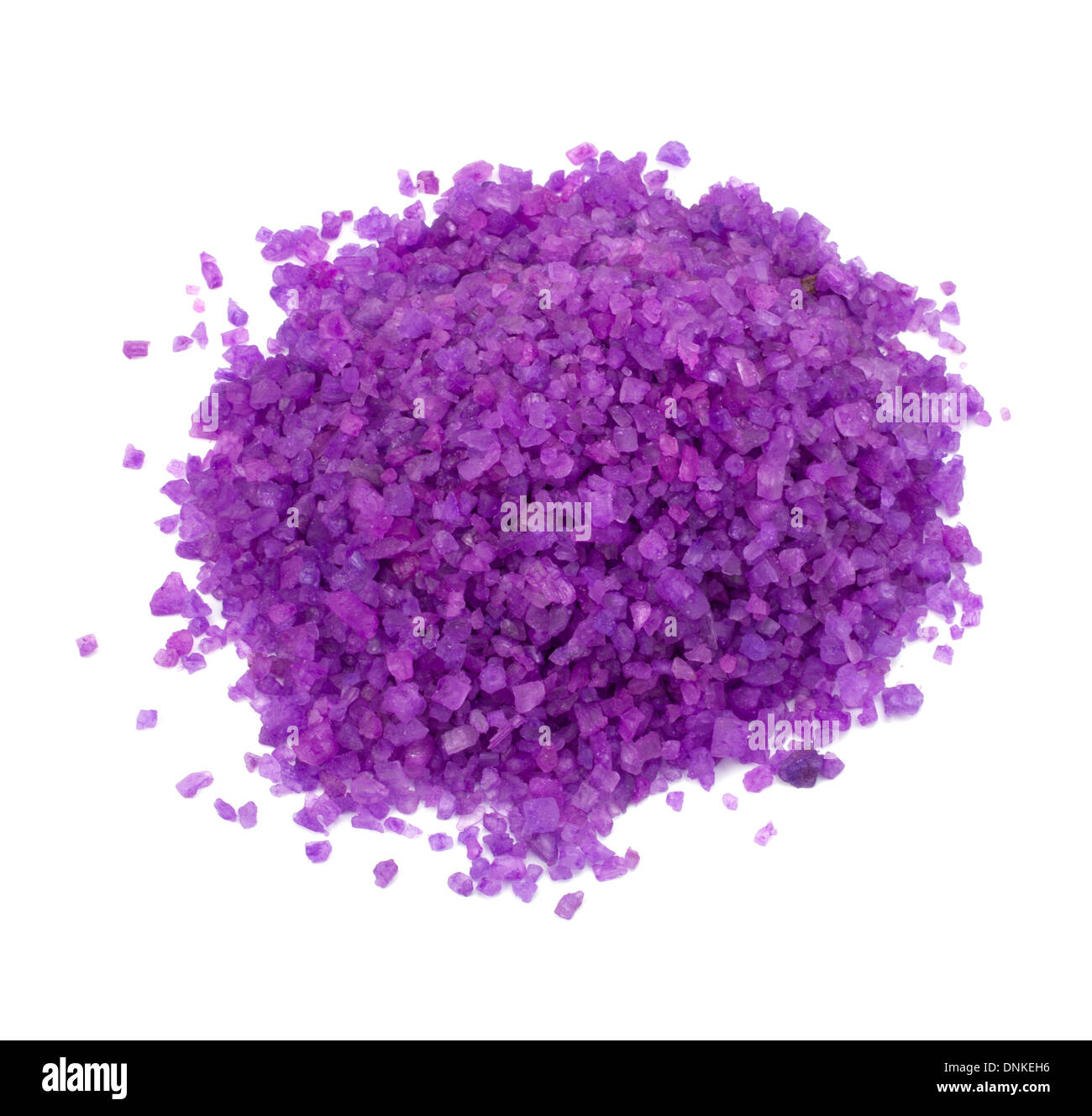 bathroom salt isolated on white background Stock Photo - Alamy