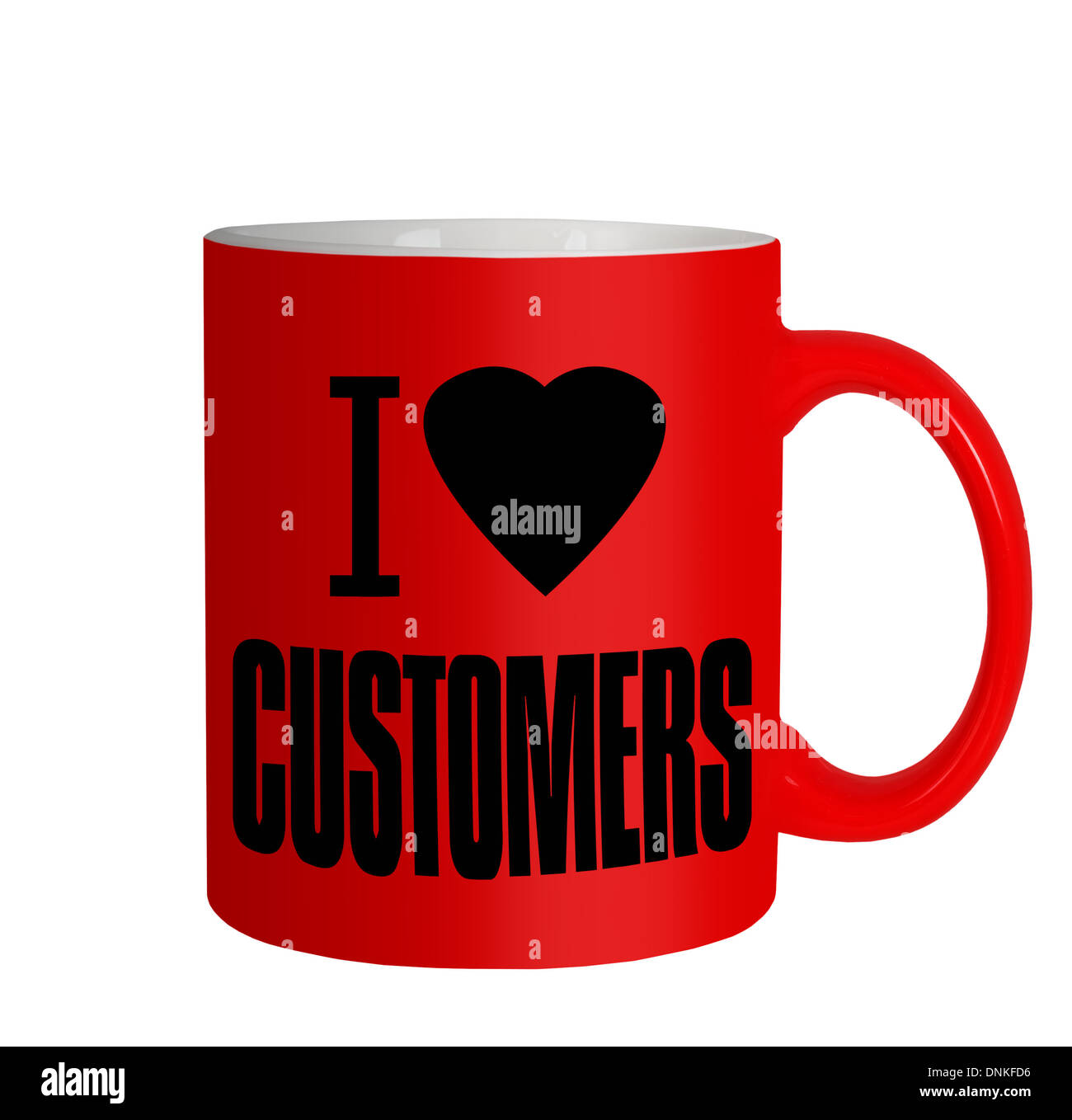 Ideal customer service etc. Stock Photo