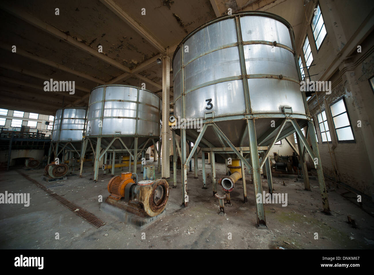 Disused Royal Ordnance Explosives factory at Bishopton, near Glasgow