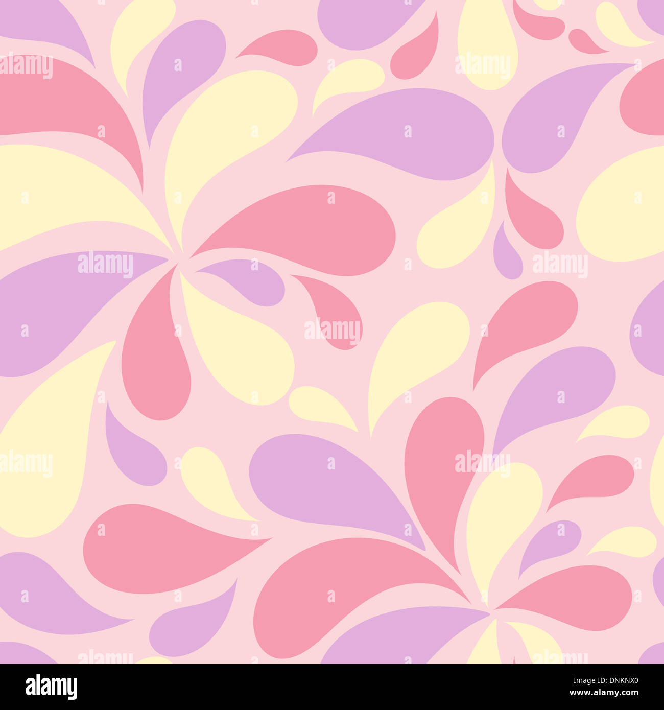 Floral Seamless Pattern Background for Wedding and Birthday. Vector ...