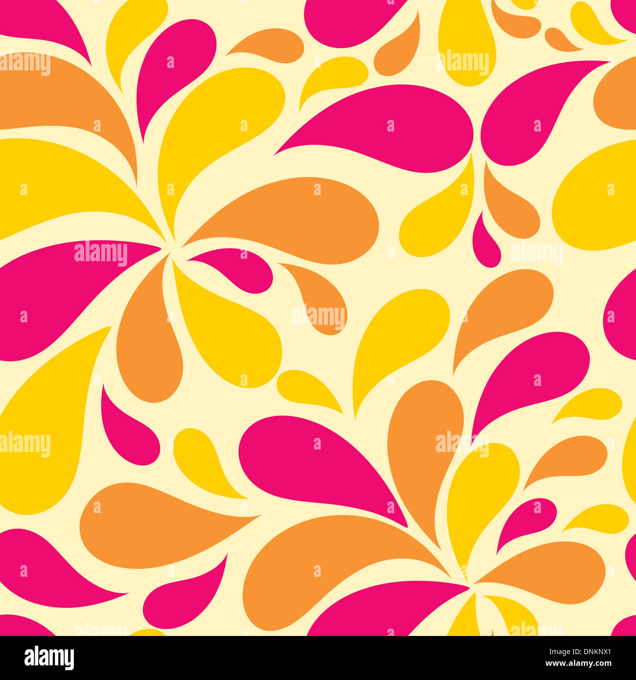 Floral Seamless Pattern Background for Wedding and Birthday. Vector ...