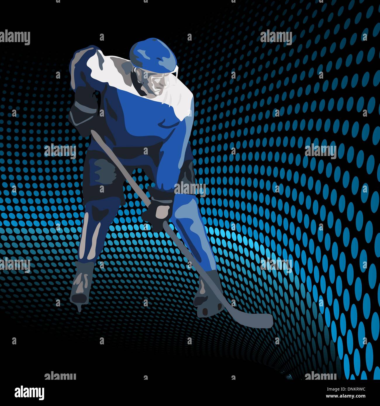 Ice hockey players. Vector illustration Stock Vector Image & Art Alamy