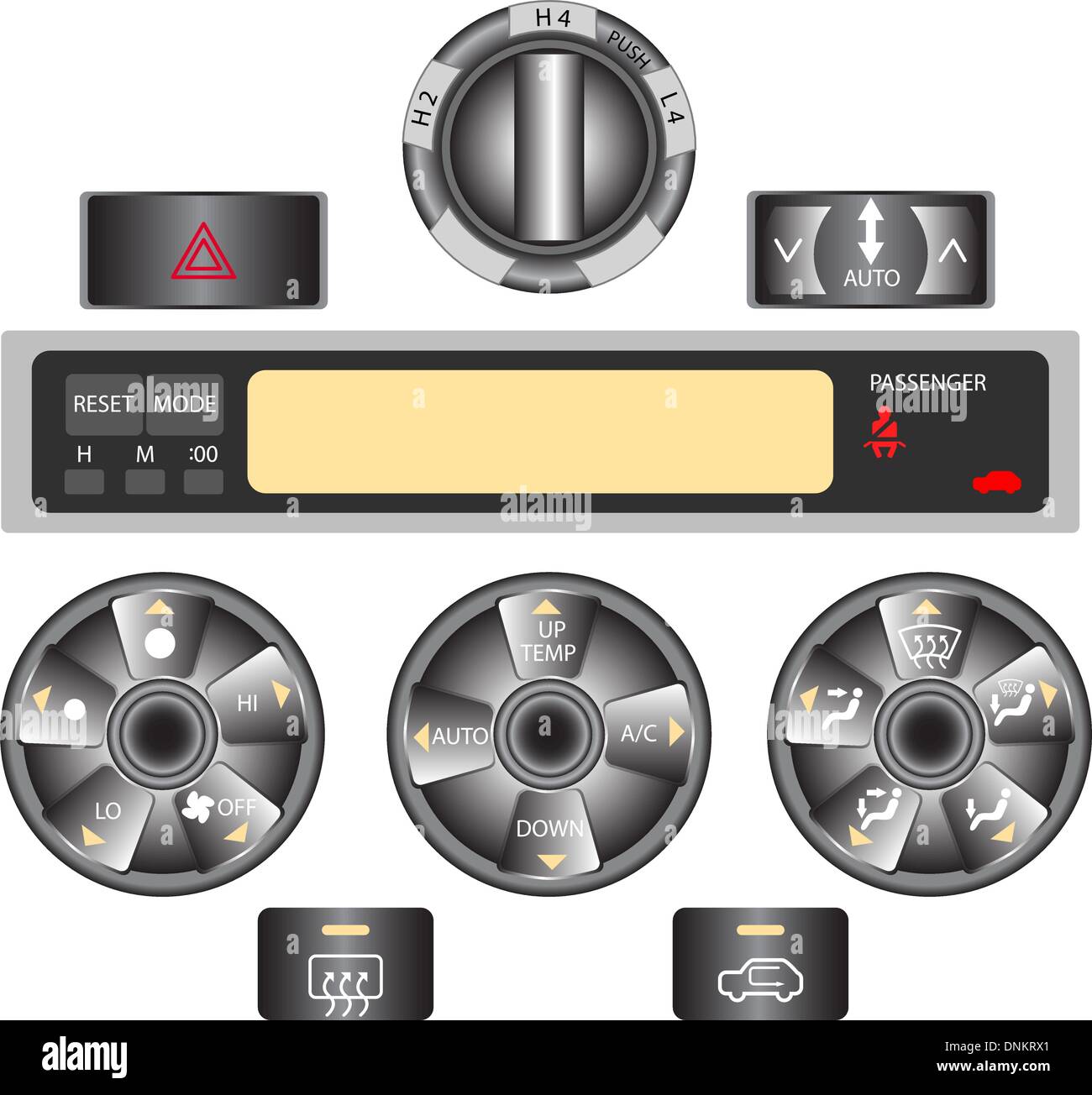 Remote control climate controlled car Stock Vector Image & Art Alamy