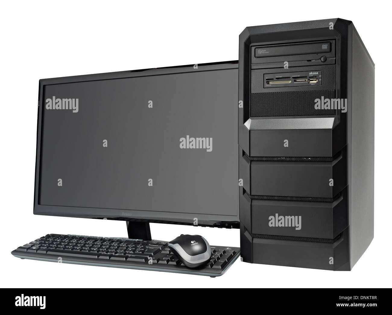 Black computer tower hi-res stock photography and images - Alamy