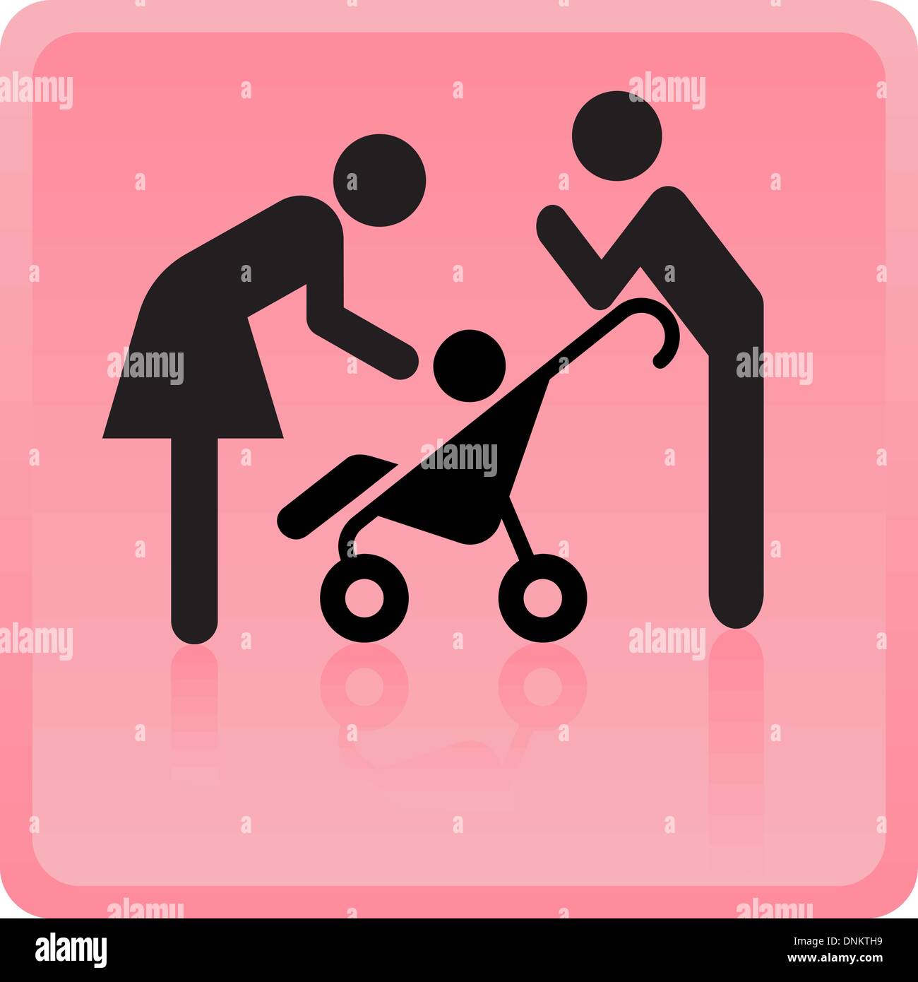 Couple planning children Stock Vector Images - Alamy