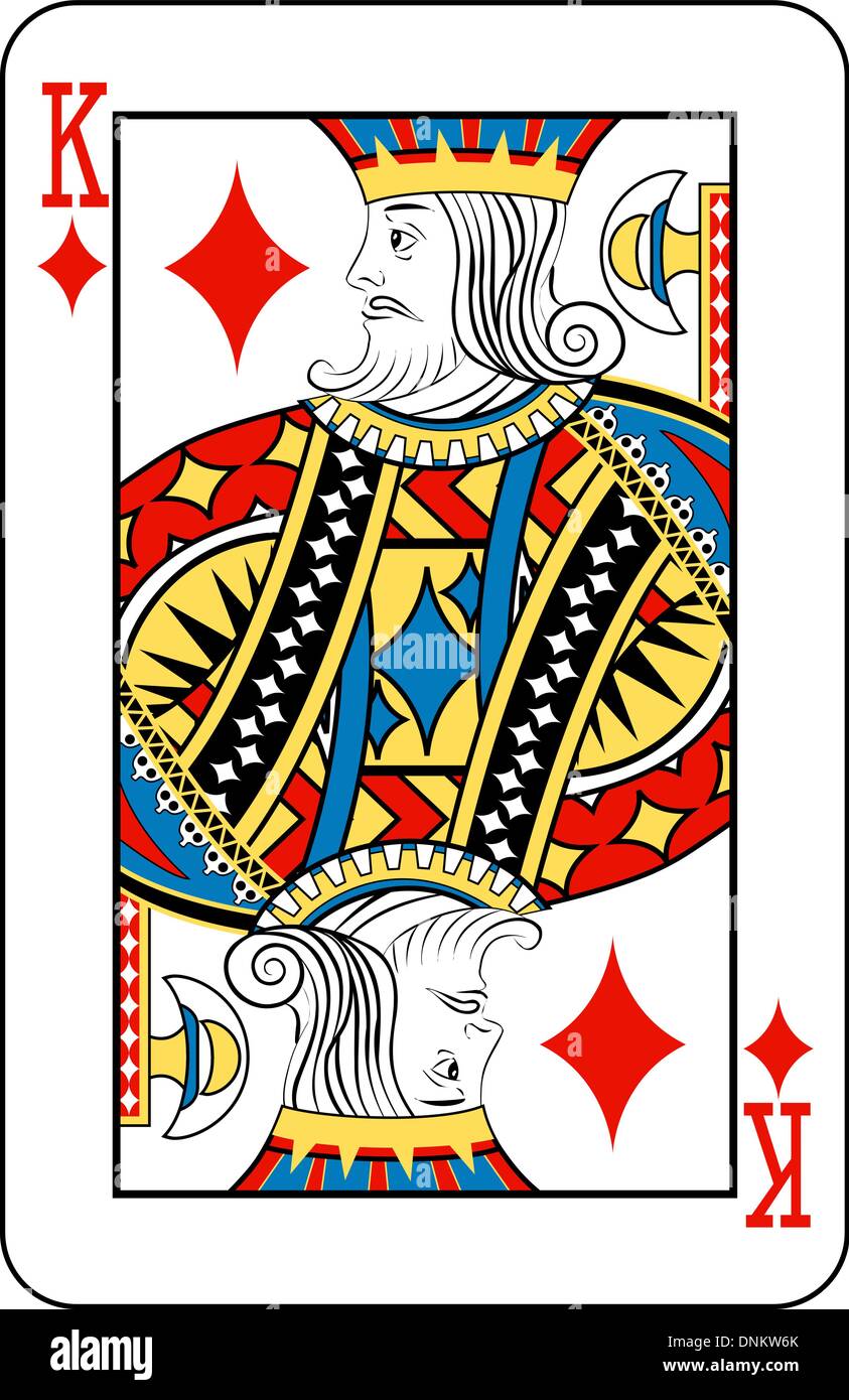 King Of Diamonds Card