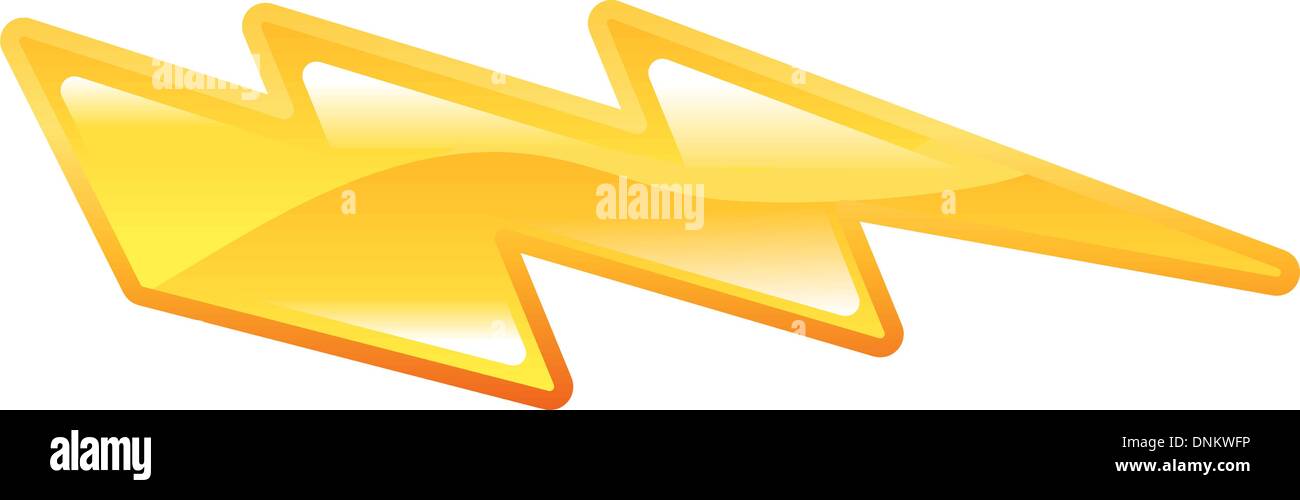 Illustration Of A Lightning Bolt Stock Vector Image Art Alamy https www alamy com illustration of a lightning bolt image64976010 html