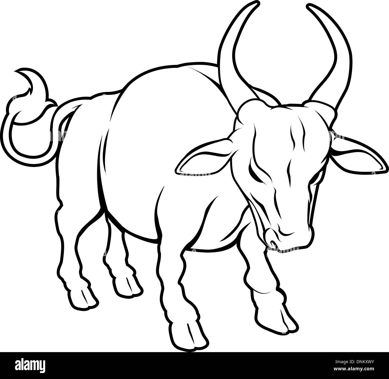 Ox Clipart Black And White