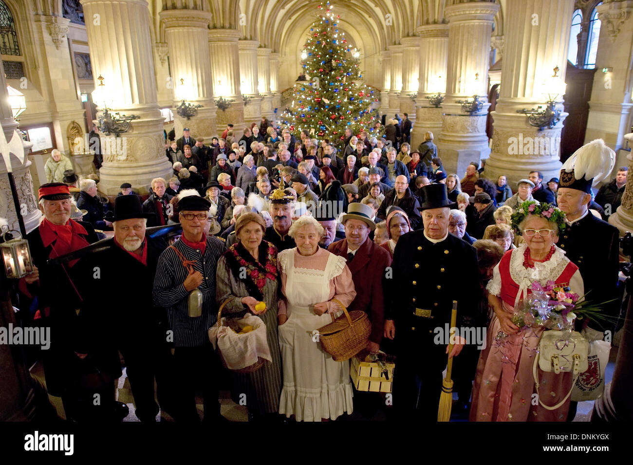 Hamburg, Germany. 01st Jan, 2014. 'Original' Hamburg people and ...
