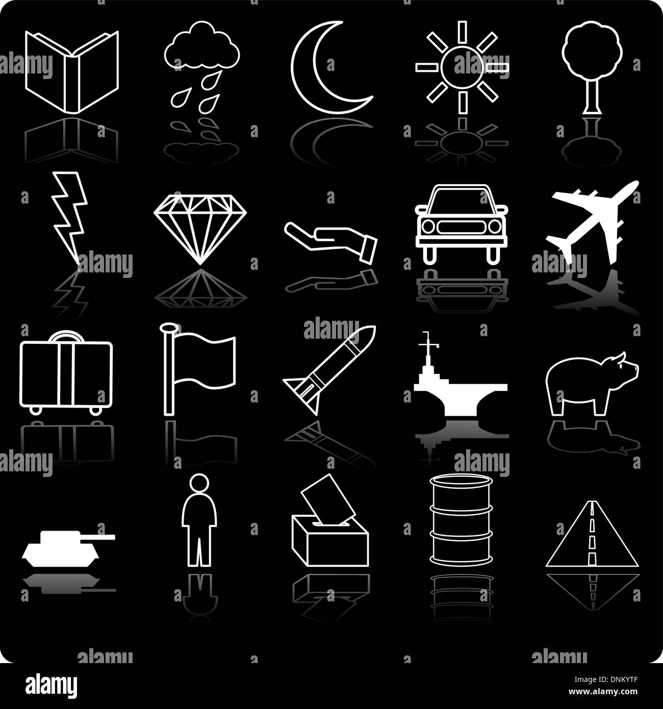 Demographic and Population icon series set Icon set with symbols like those commonly used to indicate demographics and populatio Stock Vector