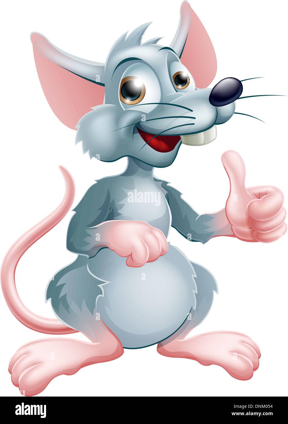 Illustration of a cute happy cartoon rat character Stock Vector Image & Art  - Alamy