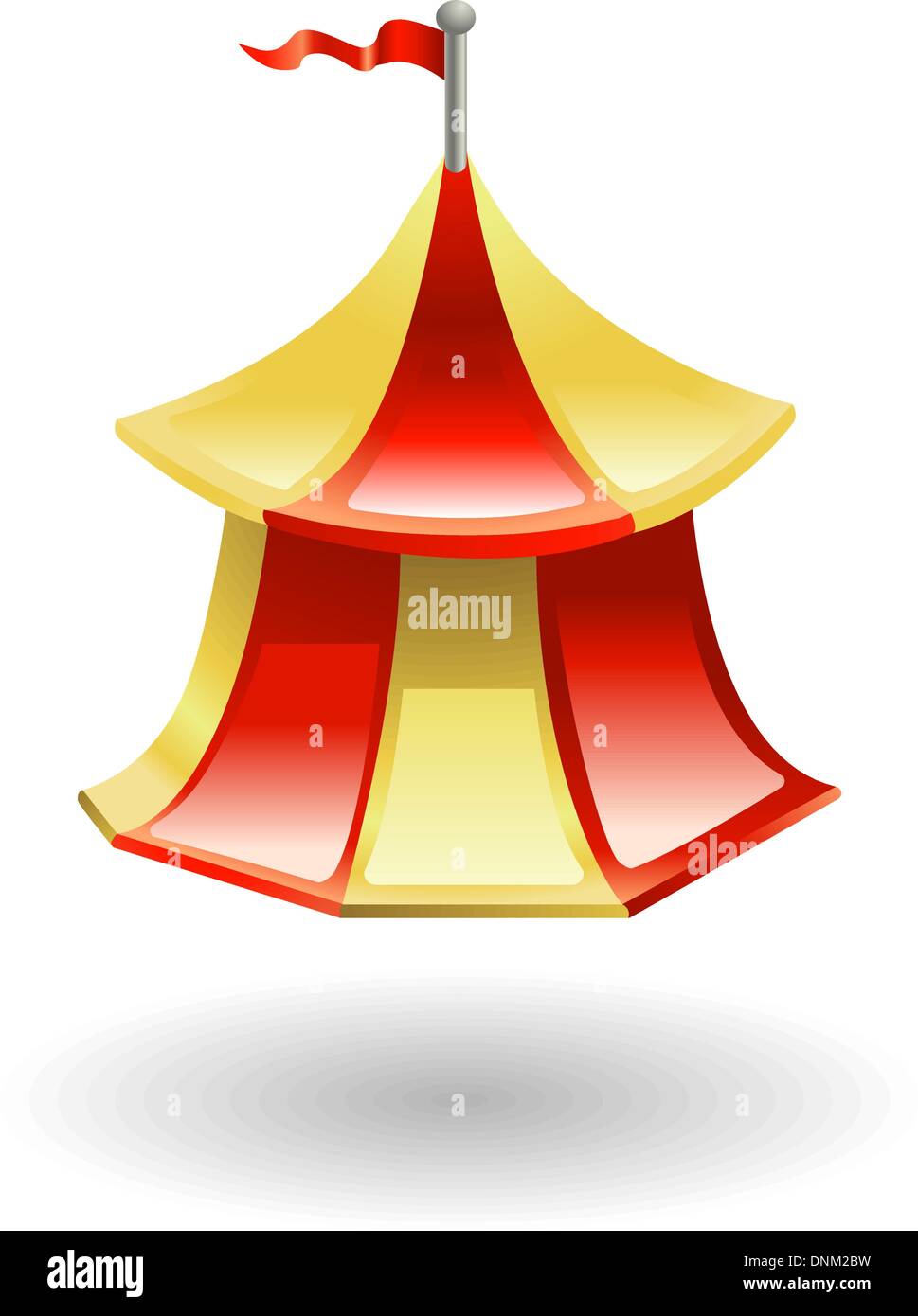 Illustration of a circus tent Stock Vector Image & Art - Alamy