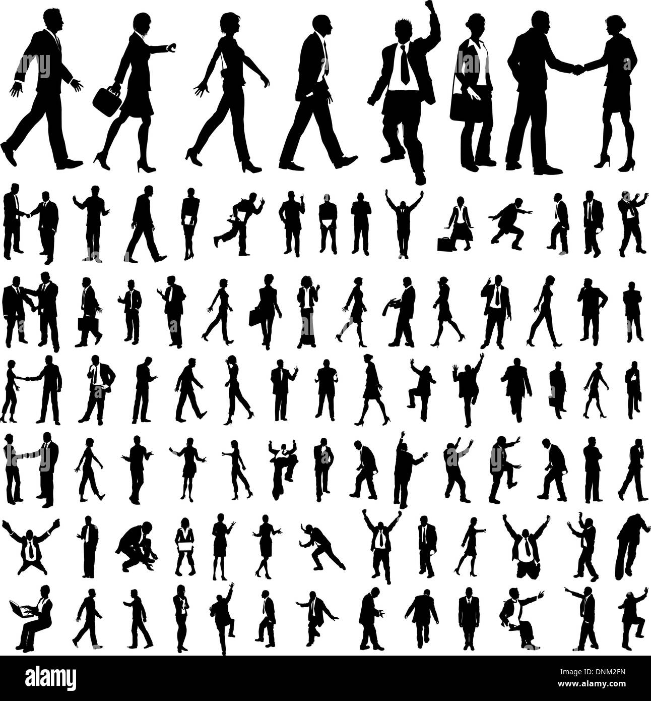 Silouete business man hires stock photography and images Alamy