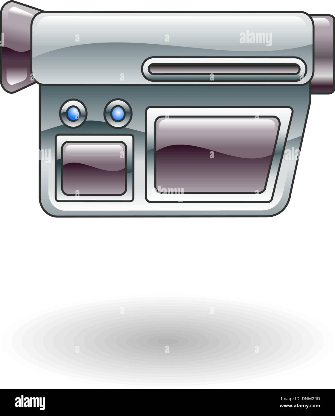 Illustration of a video camera Stock Vector Image & Art - Alamy