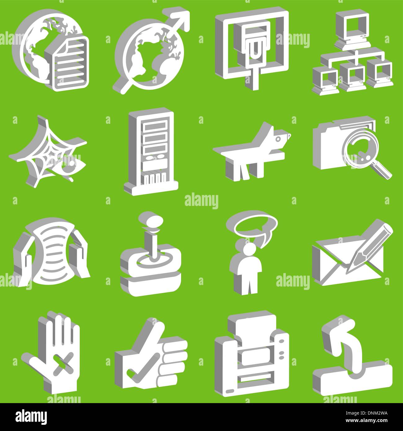 a set of internet web icons Stock Vector Image & Art - Alamy